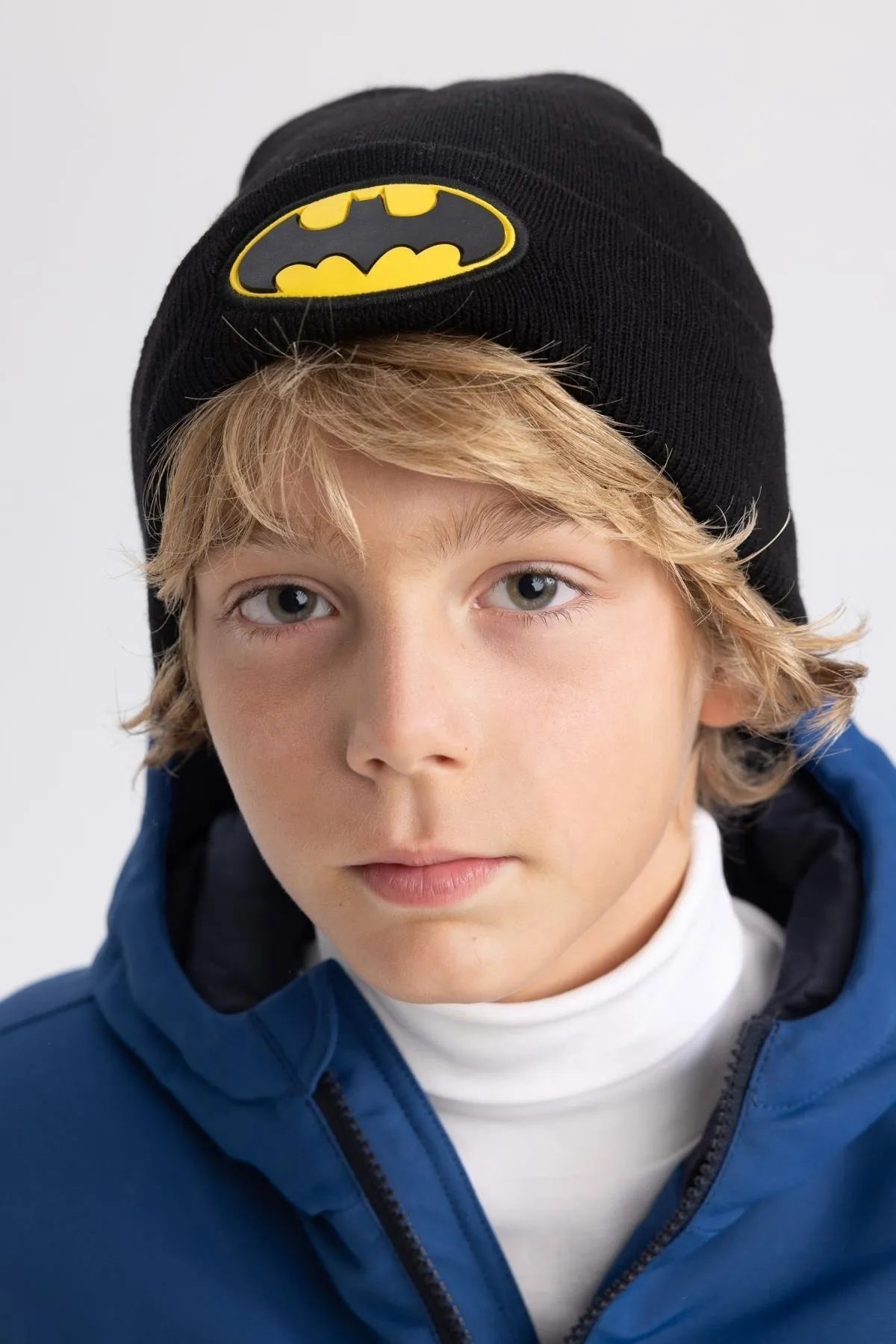 DeFacto  Strickmütze mit Batman-Logo für Jungen