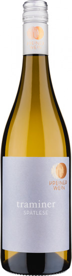 2020 Traminer Spätlese Neuiedlersee süß - PreinerWein