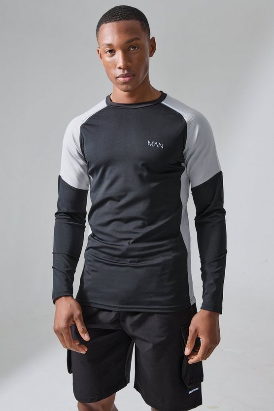 Man Active Muscle-Fit Trainingsoberteil