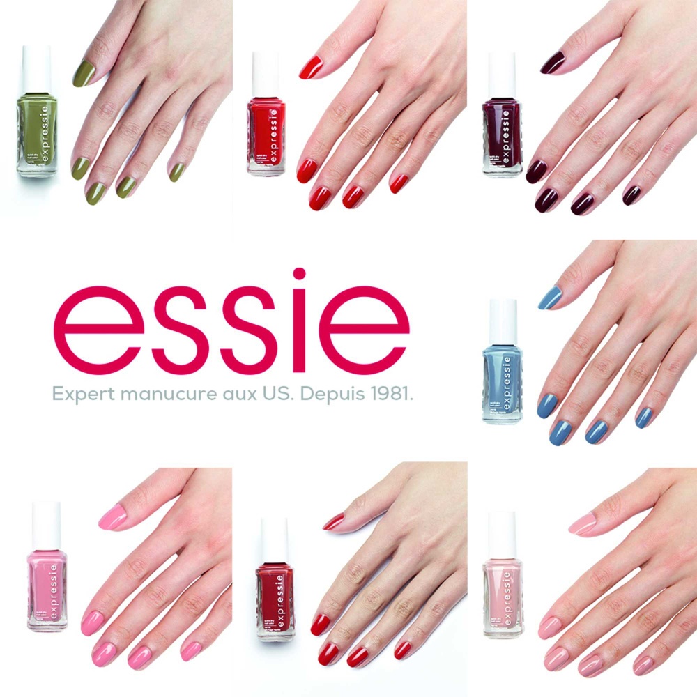 essie Essie – Trousse Exclusive Expressie Week - 7 Vernis à ongles Expressie - Teintes Trousse Expressie Week 7 vernis à ongles séchage express