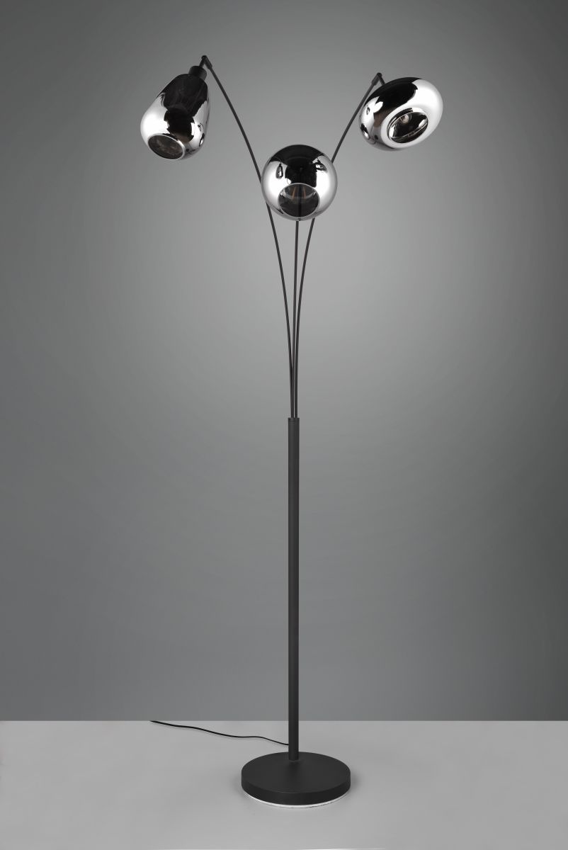TRIO Bogenlampe Lumina 3-flg
