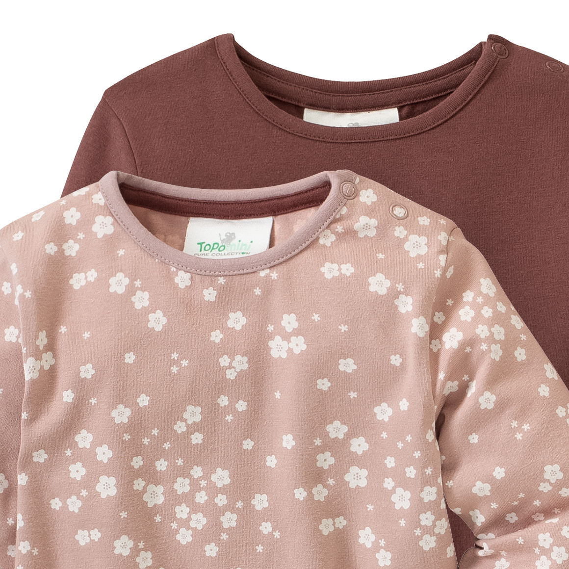 2 Baby Langarmshirts im Set