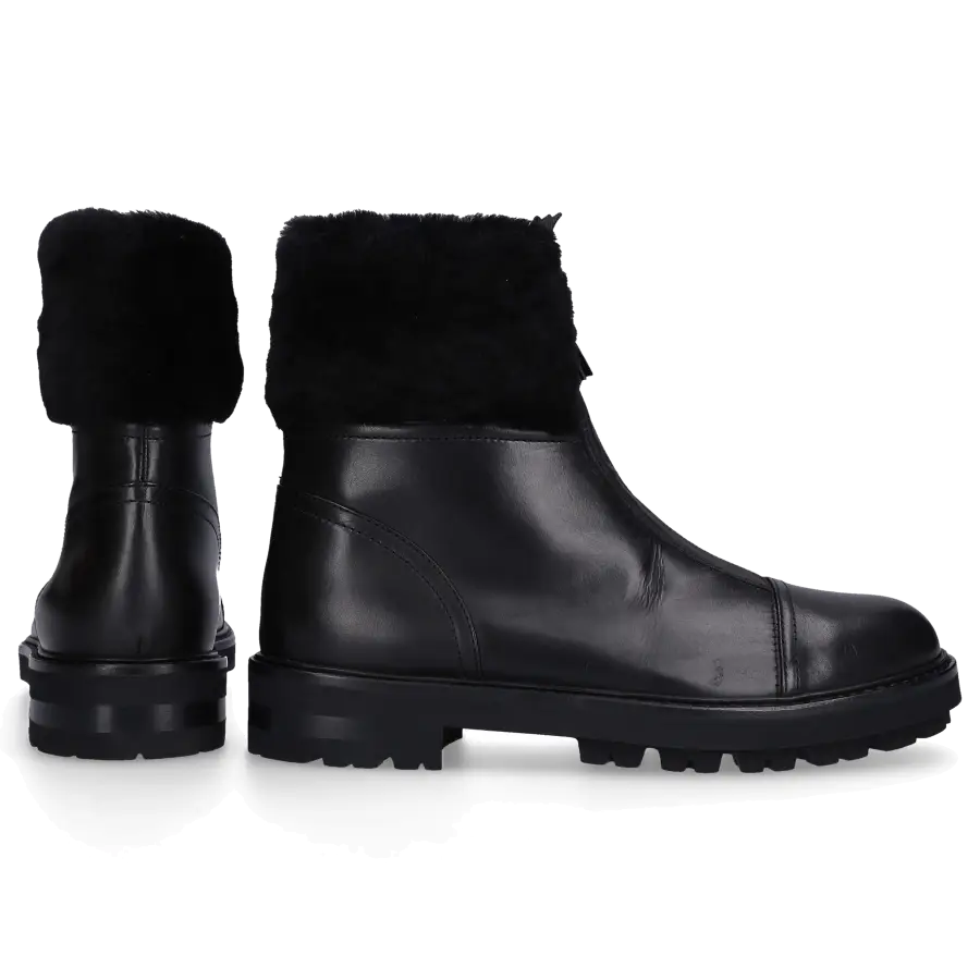 AGL Attilio Giusti Leombruni - Stiefeletten D717583 Kalbsleder - schwarz
