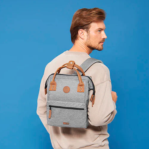 Adventurer Small New York Grey Backpack