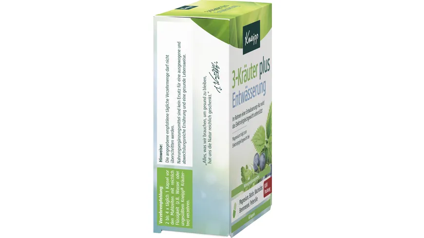 Kneipp 3-Kräuter plus Entwässerung