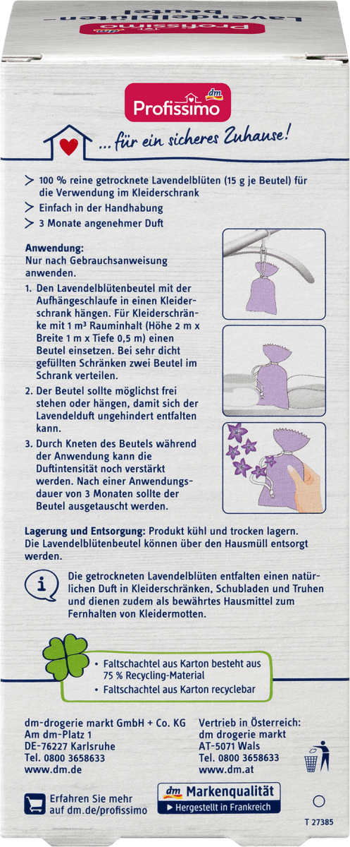 Lavendelsäckchen, 2 St