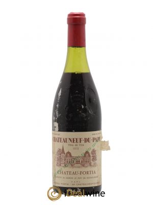 Châteauneuf-du-Pape Château Fortia  1973 - Lot de 1 Bouteille