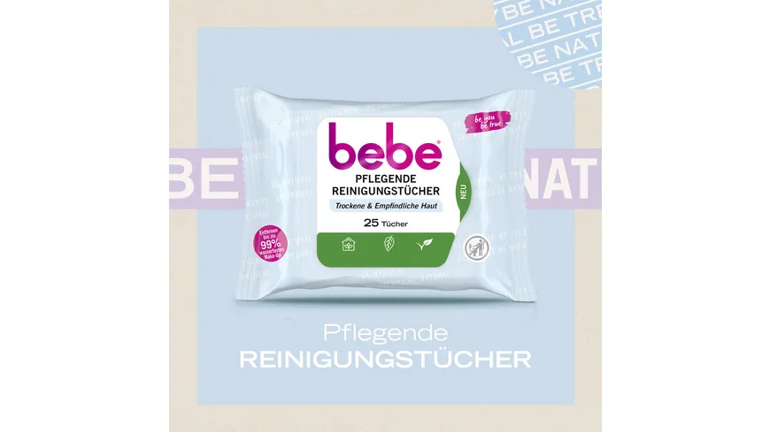 bebe pflegende Reinigungstücher Doppelpack
