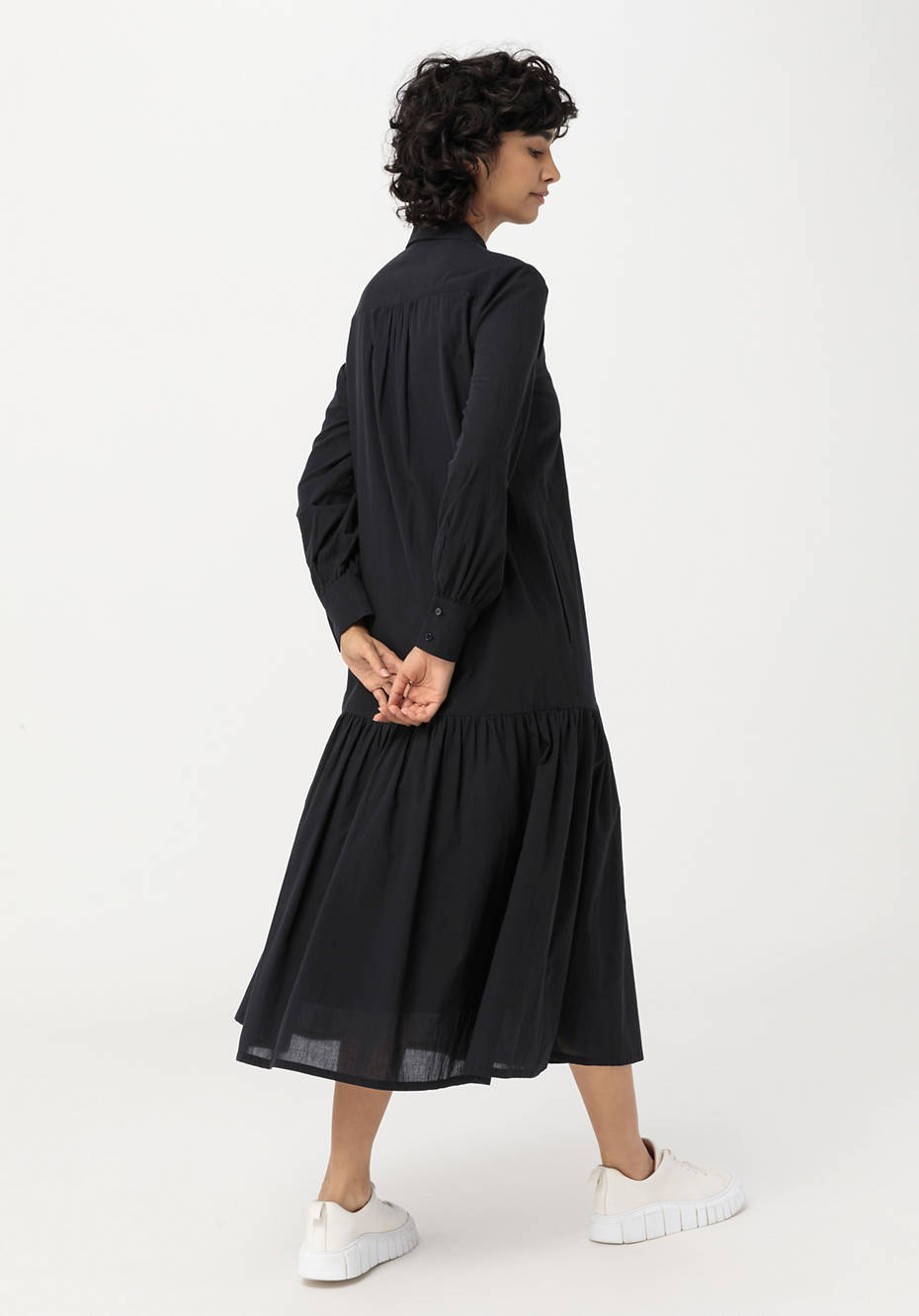 Midikleid aus reiner Bio-Baumwolle