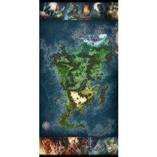 Aventurien 6x3' Karte (183x92cm) 2.0