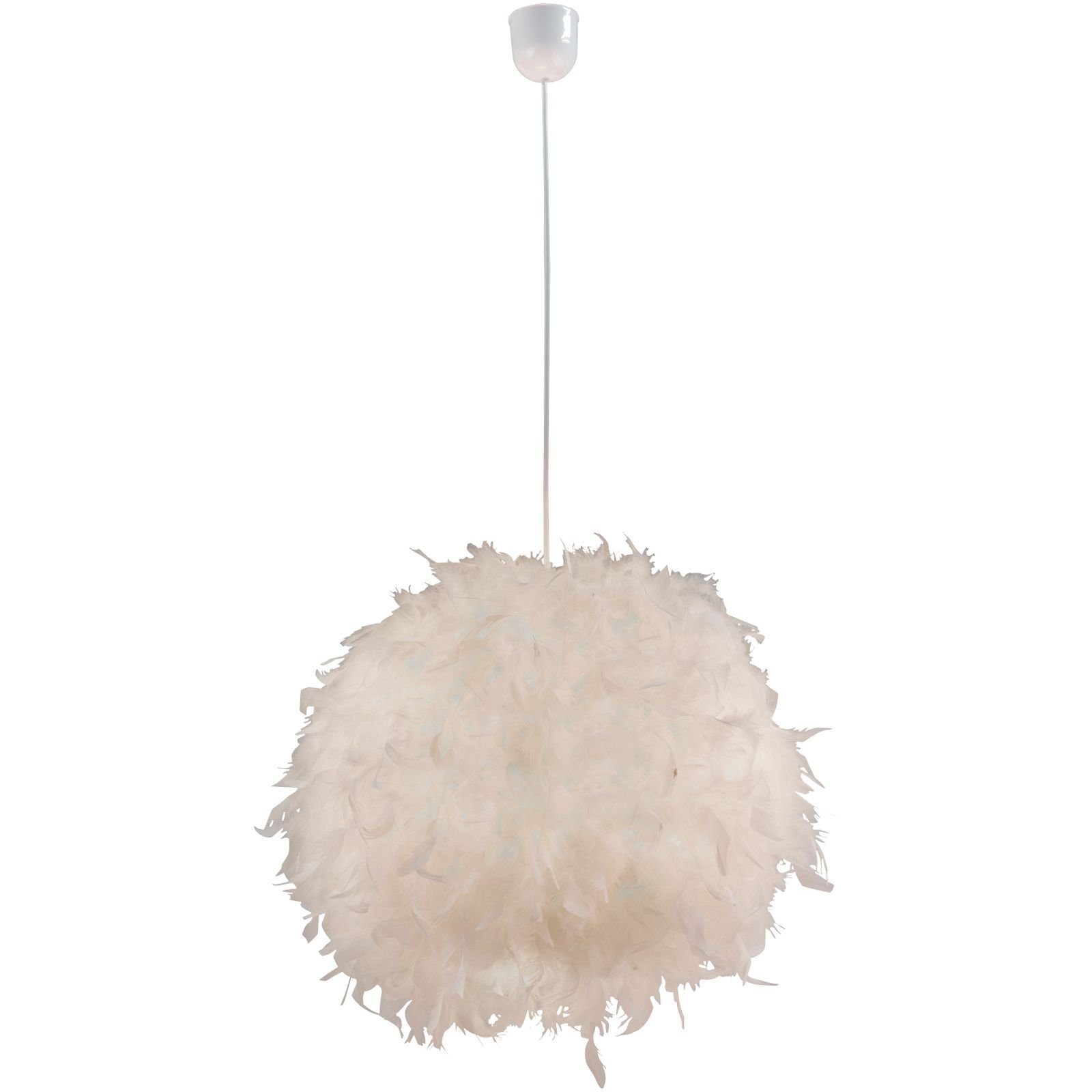 Globo Hängeleuchte GLOBO Hängeleuchte Schlafzimmer Pendelleuchte Wohnzimmer Hängelampe, Federlampe, weiß, rund, modern, ohne Leuchtmittel, Lichtfarbe ist abhängig vom Leuchtmittel, Pendellampe, Esszimmer, Küche, Flur
