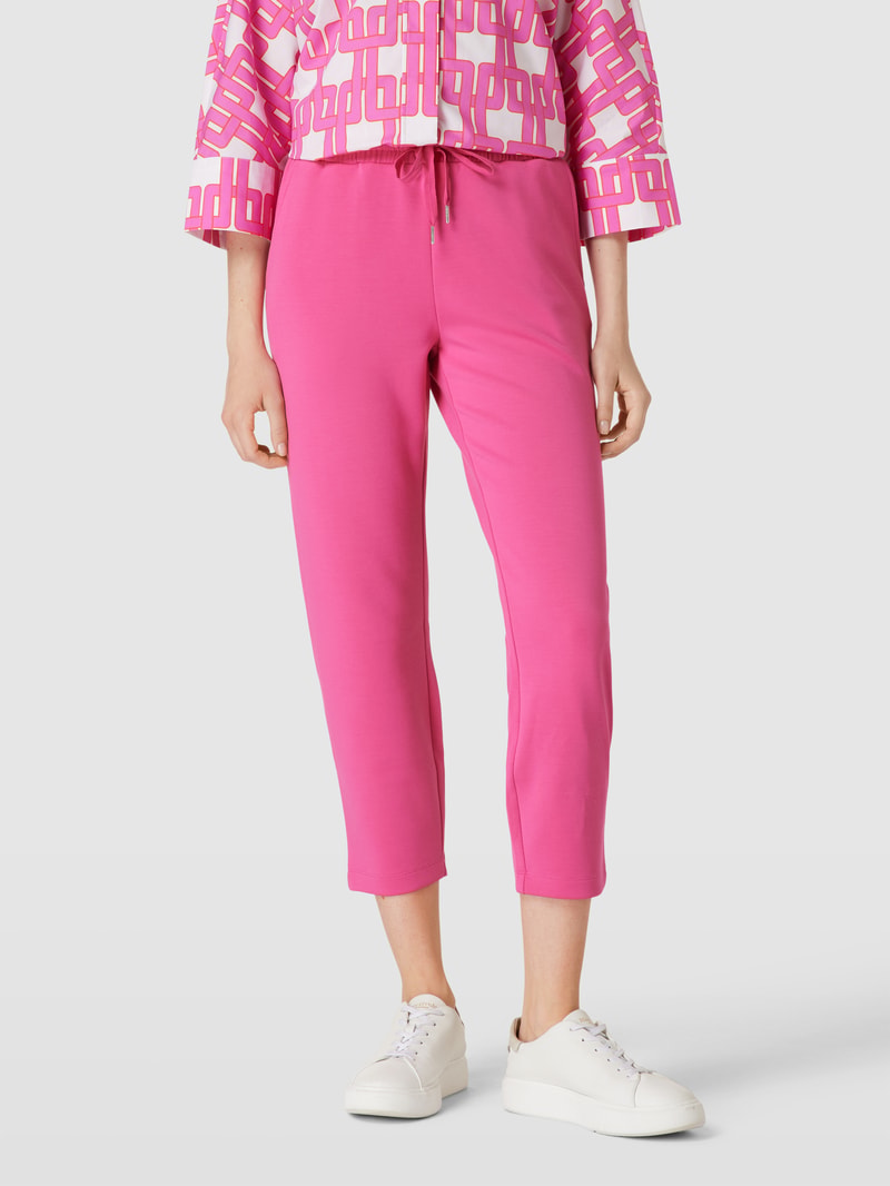 Sweatpants mit Eingrifftaschen in pink