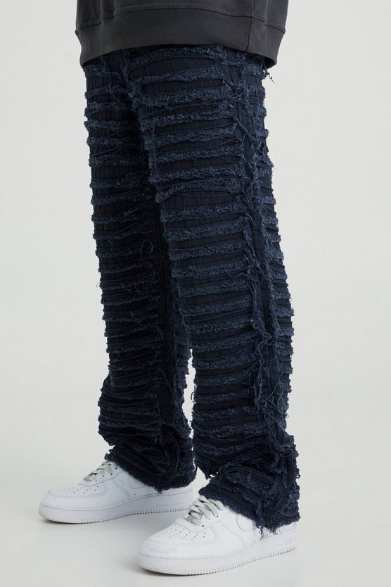 Lockere, zerrissene Hose