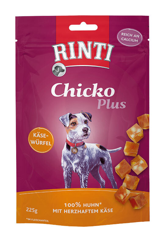 RINTI Snacks RINTI Chicko Plus 225g Käsewürfel