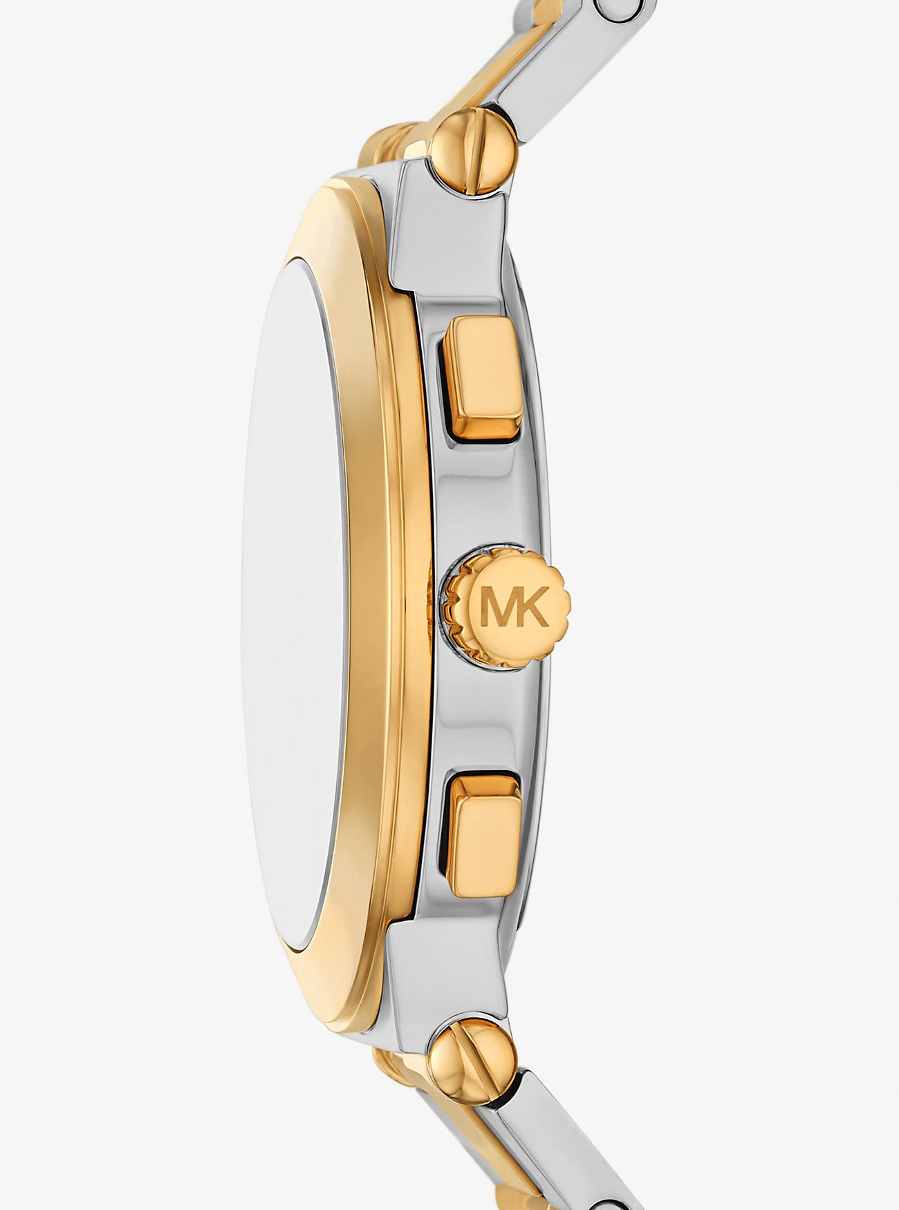 Overdimensjonert Billie tofarget klokke - TWO TONE