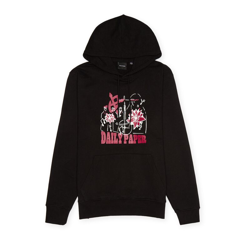 Daily Paper Panyin Hoodie Black