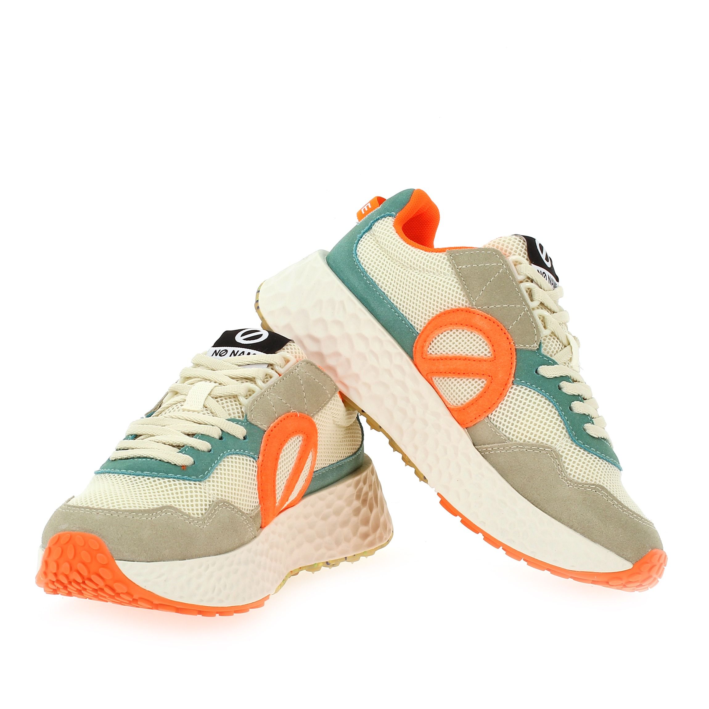 No Name  CARTER JOGGER - Crème Orange
