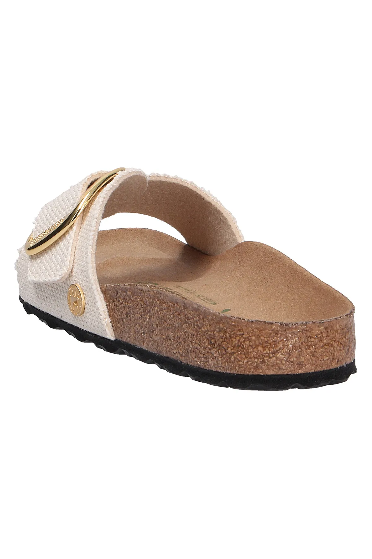 Birkenstock  Pantolette - Beige - Flacher Absatz