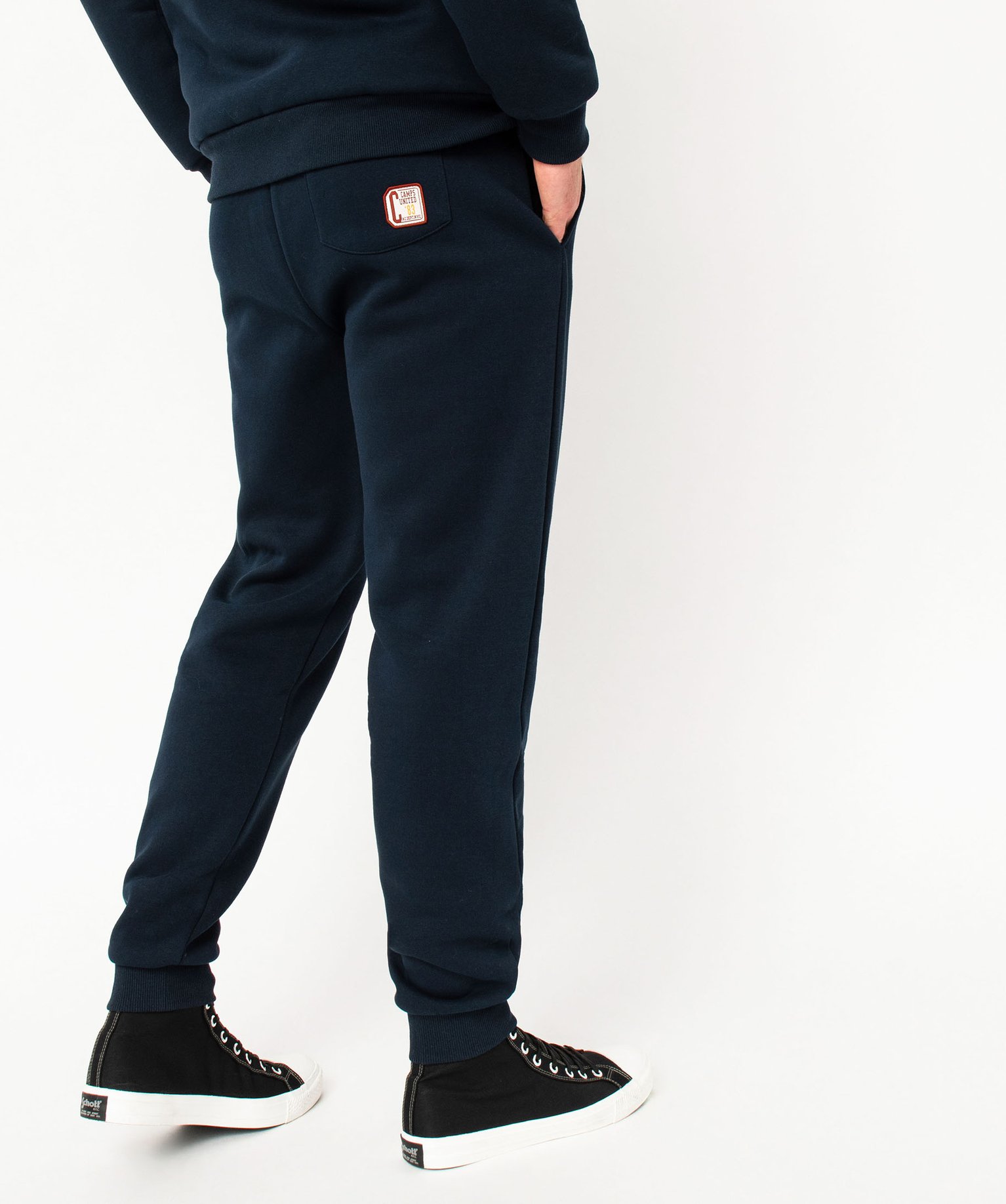 Pantalon de jogging en molleton douillet homme - Camps United bleu fonce | GEMO