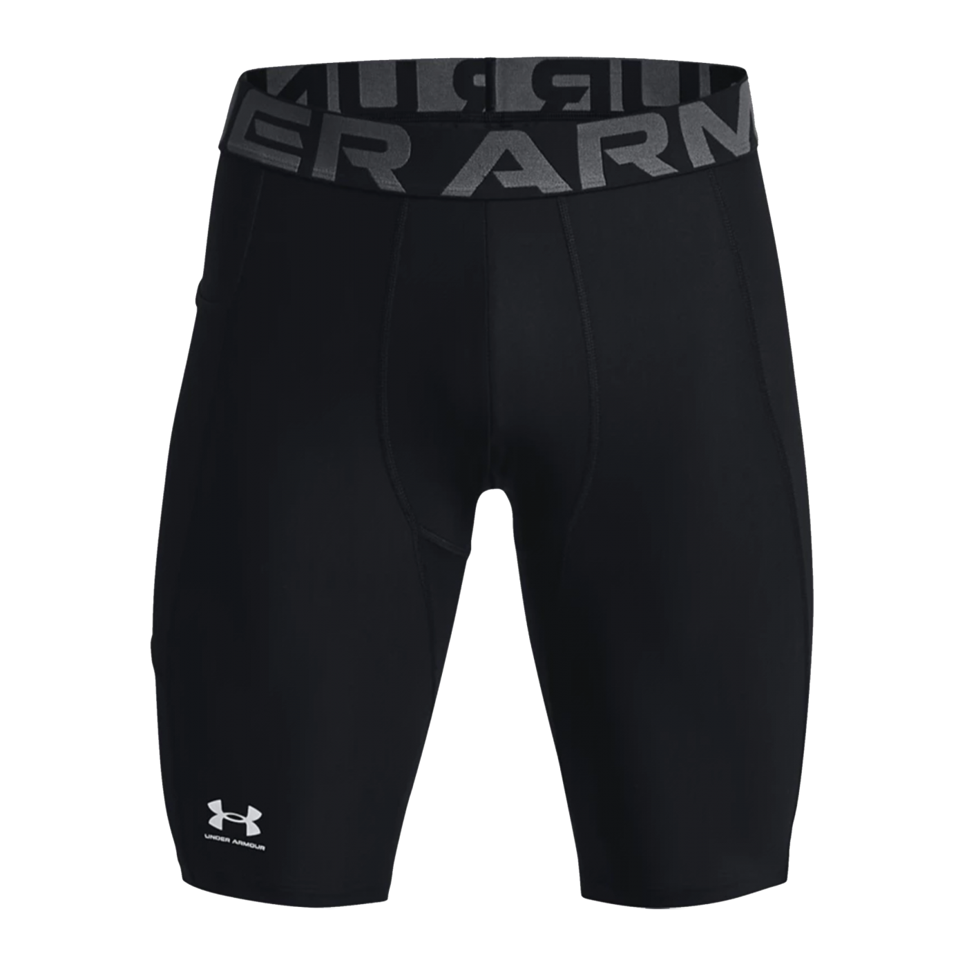 Under Armour HeatGear Long Short Schwarz F001