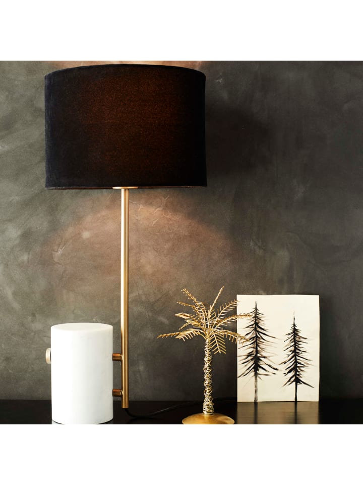 Madam Stoltz Stehlampe in Schwarz | Weiß | Metallic günstig kaufen onesize