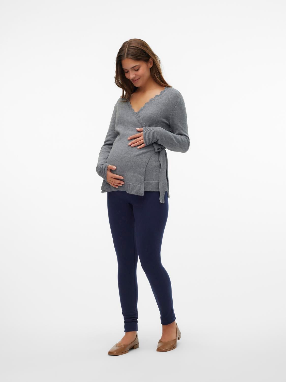 Umstands-Strickjacke