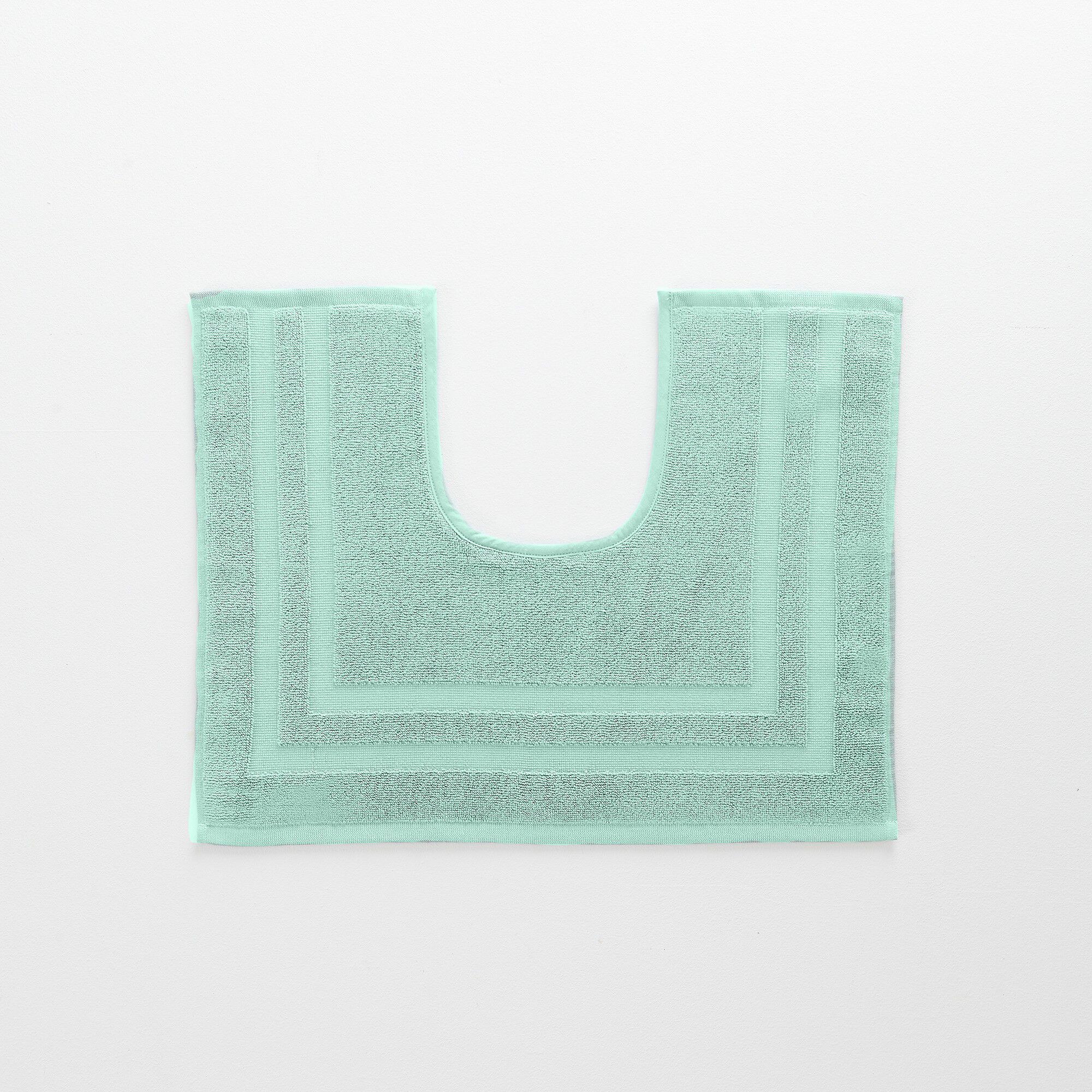 Tapis de bain éponge double liteau