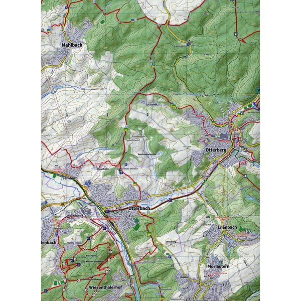 Pfälzerwald 3. Blatt 41-548, 1 : 25 000 - Wanderkarte