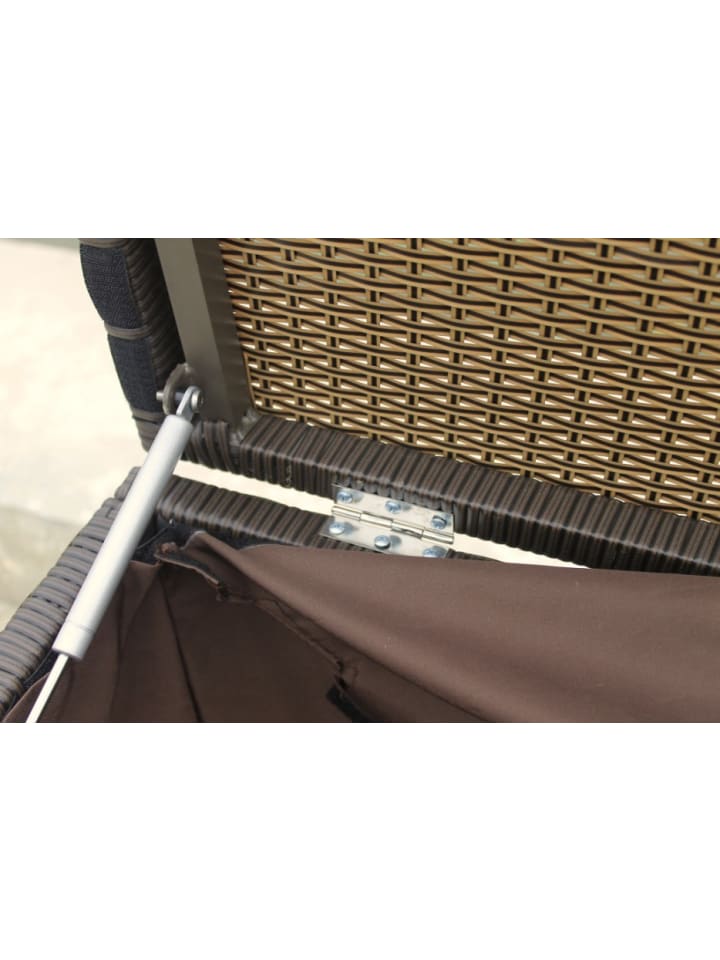 Landwood Furniture   Kissenbox RALF aus Polyrattan in Farbe Mocca günstig kaufen onesize