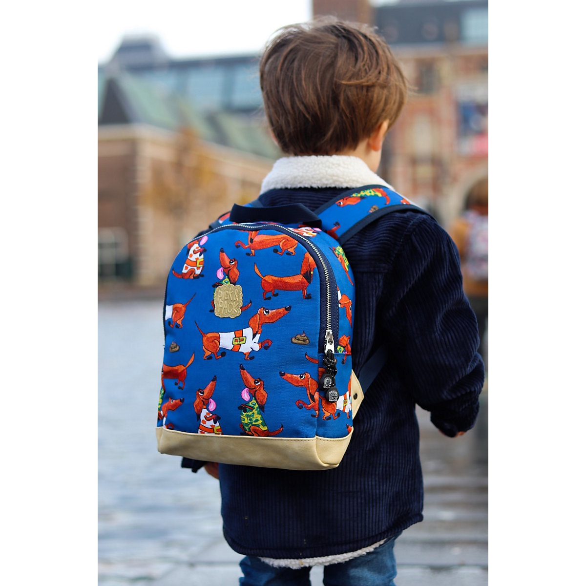Kinderrucksack XS Wiener Denim Blue