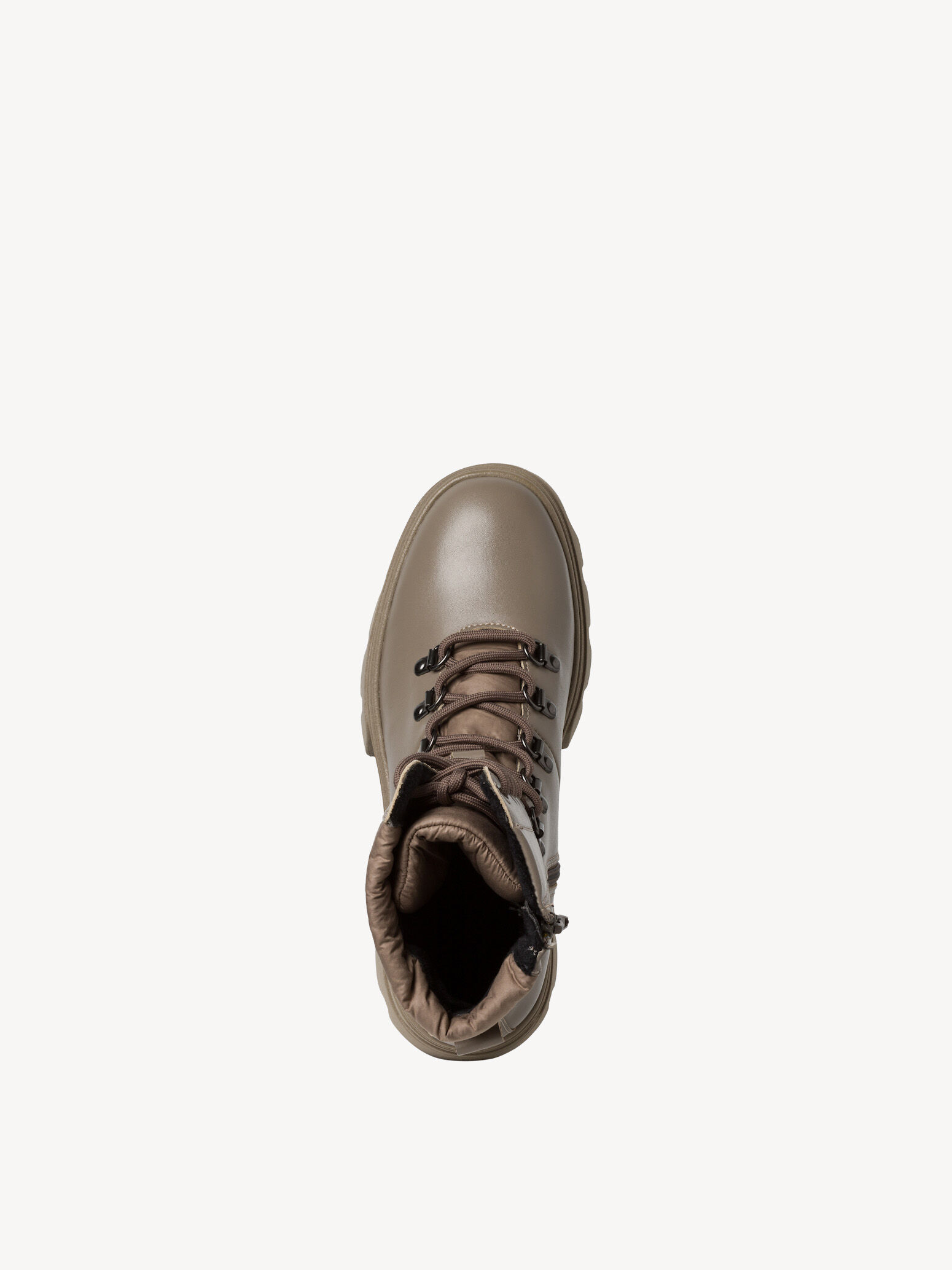 Bottine en cuir - vert