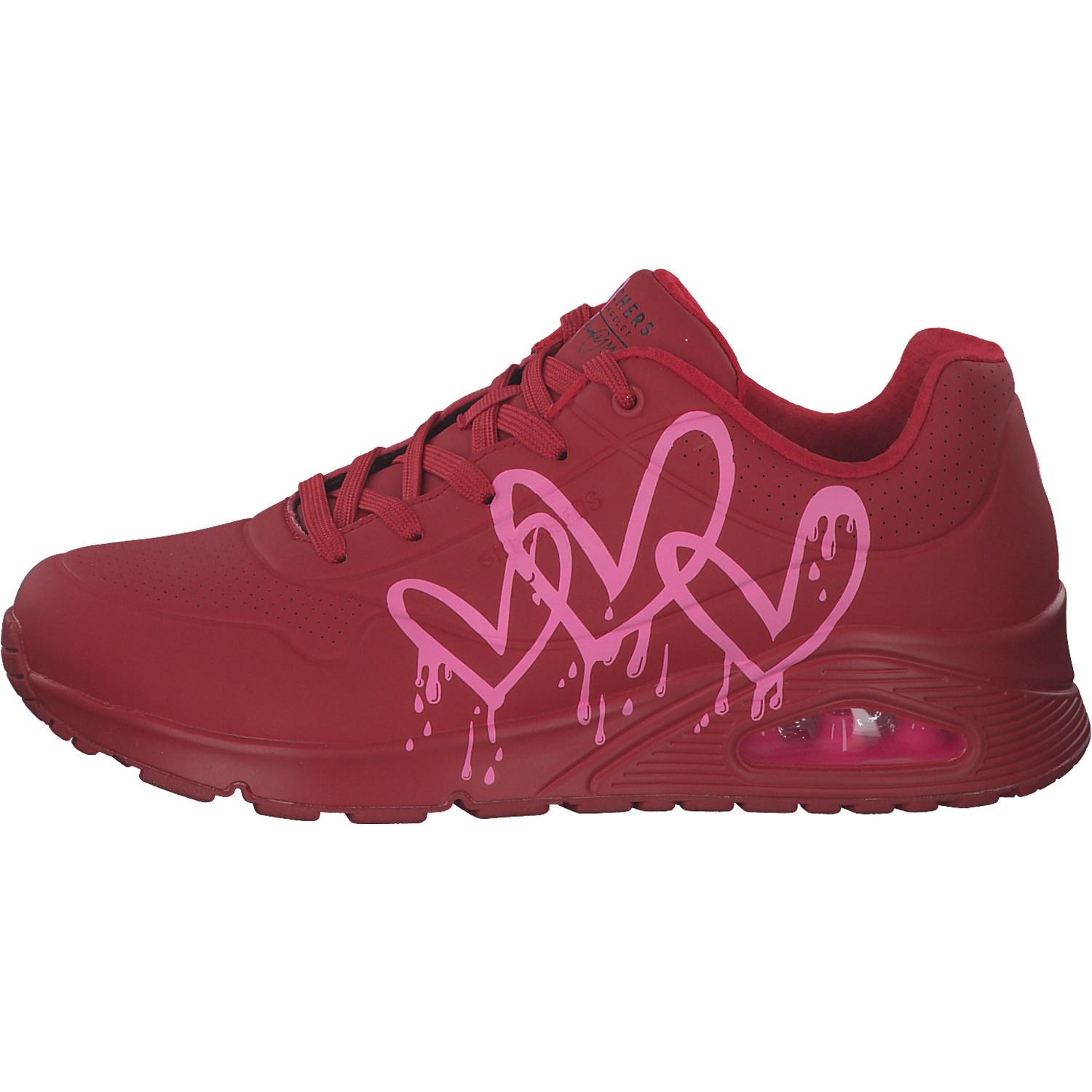 Skechers 177980, Schnürschuhe, Damen, red/pink