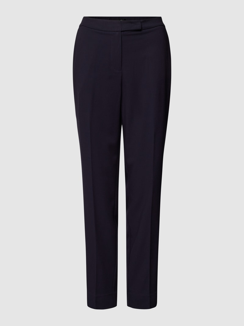 Stoffhose mit Viskose-Anteil in marineblau