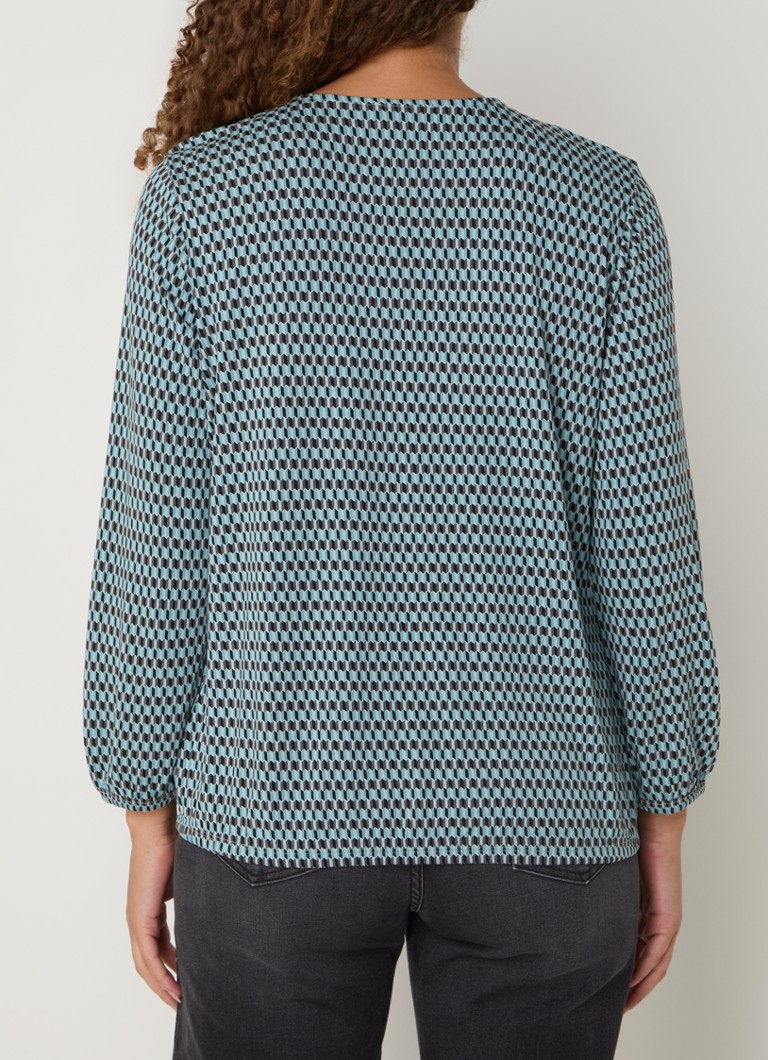 OPUS Sannah tunic with graphic print