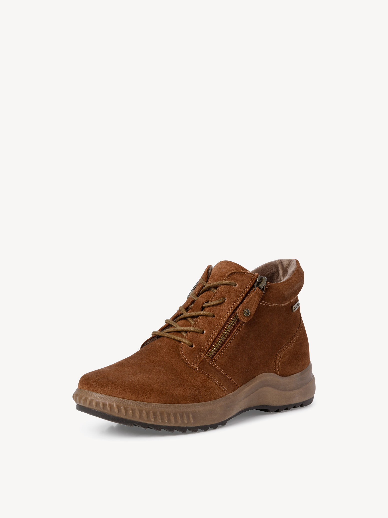 Bottine en cuir - marron