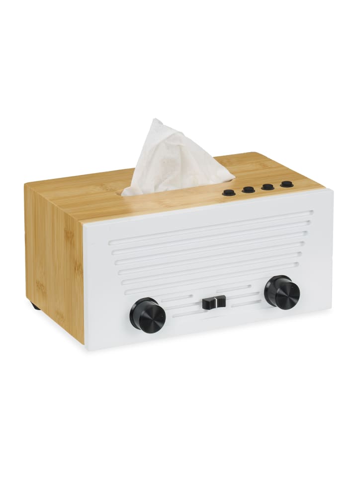 relaxdays Kosmetiktücherbox 