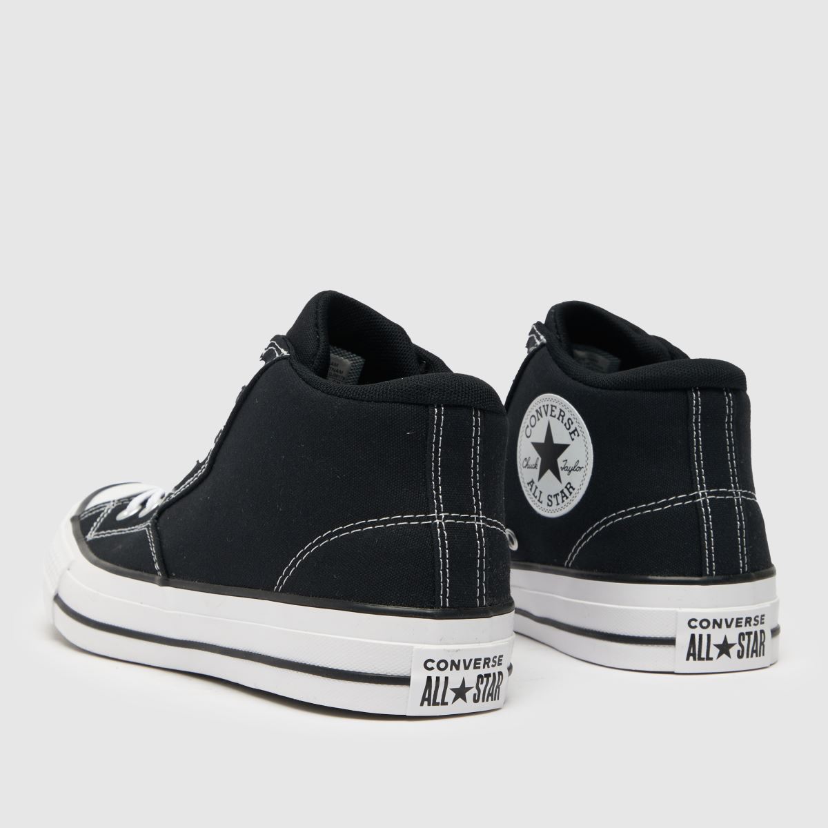 Converse All Star Malden – Svarta och vita träningsskor