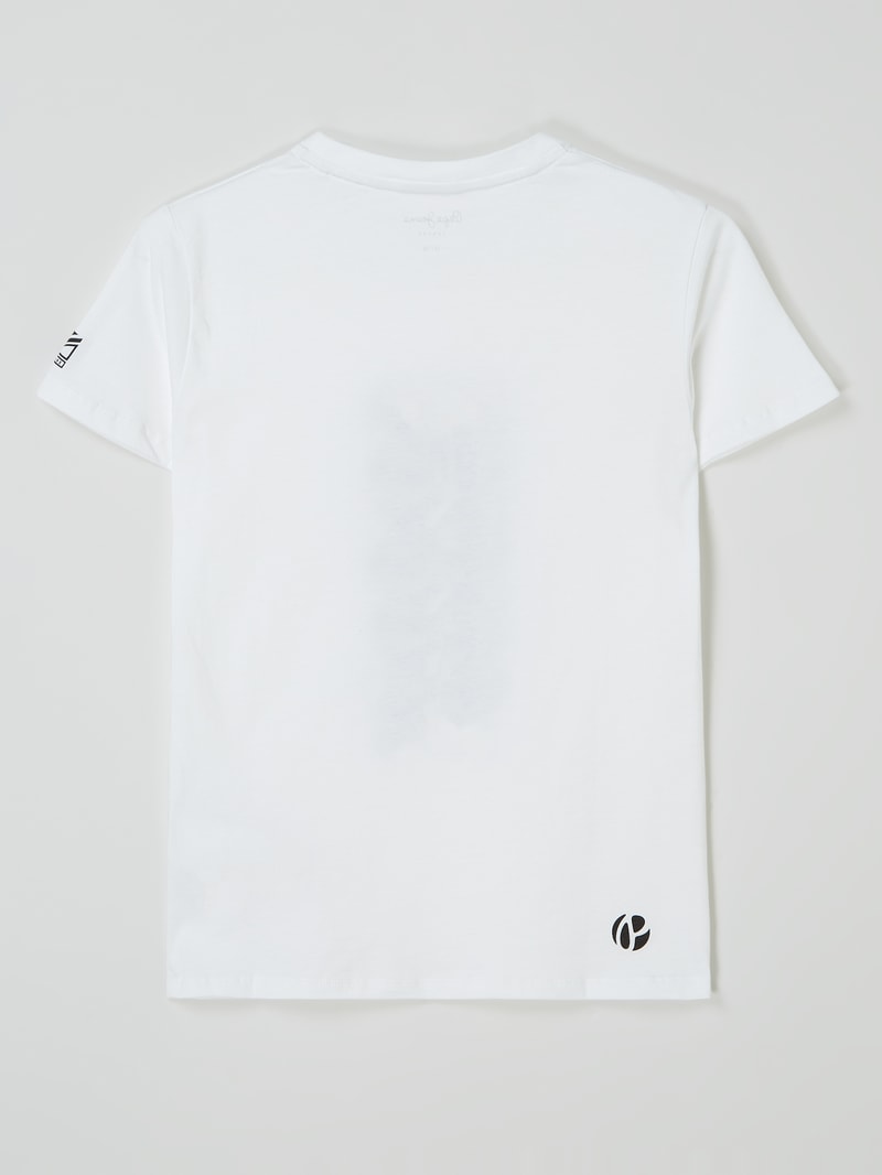 T-Shirt aus Baumwolle Modell 'Carter' in weiß