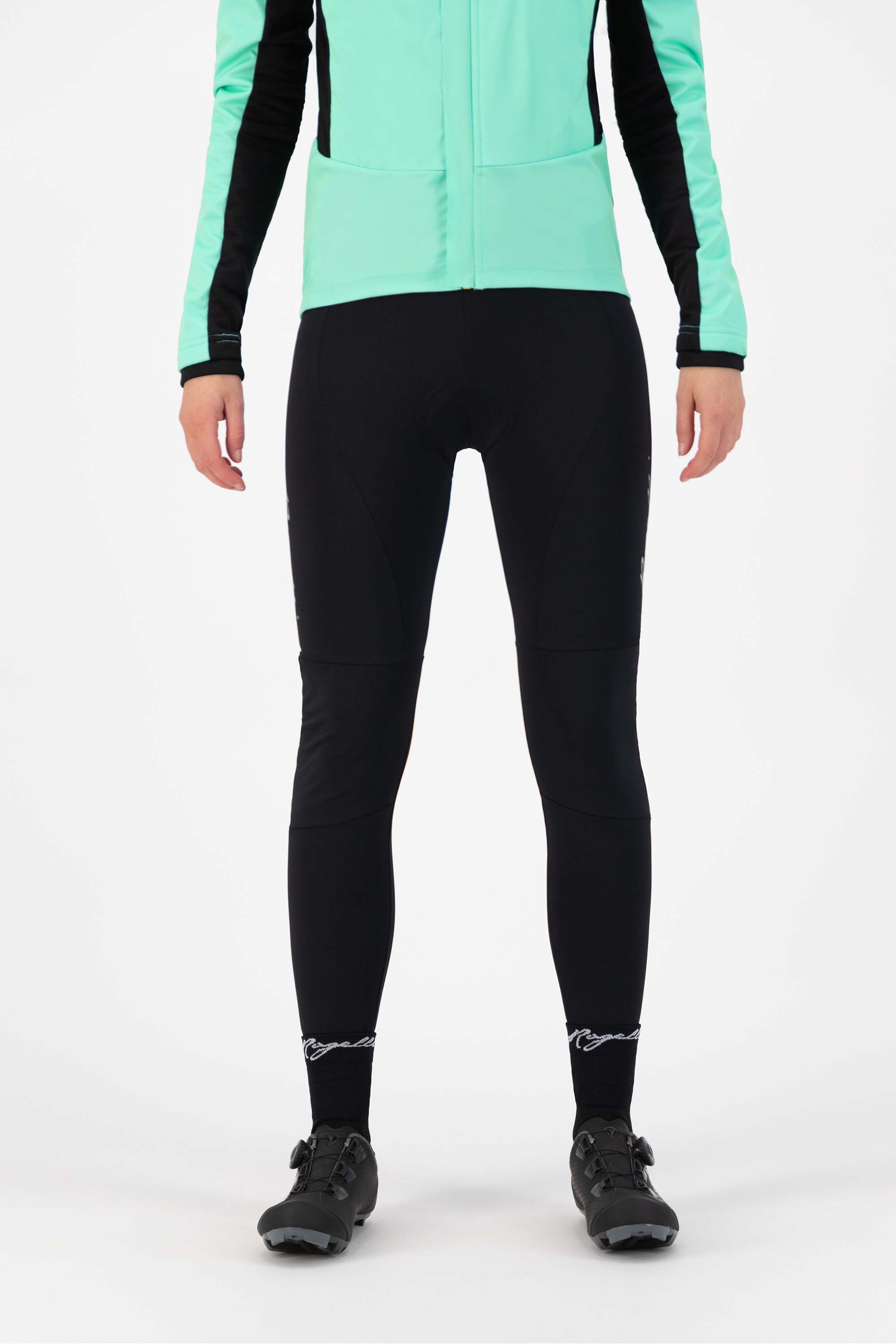 Rogelli Essential Black Damen lange Radhose mit Träger
