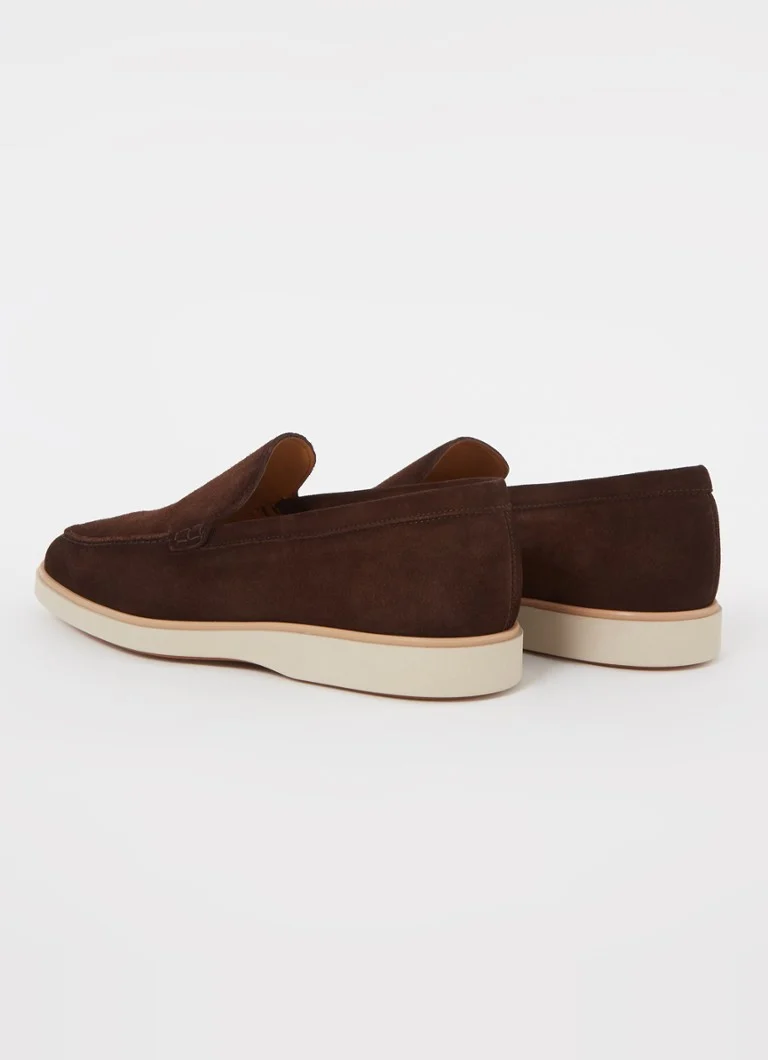 Mocasini Magnanni Lourenço din piele intoarsa