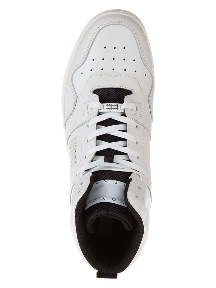 Tommy Hilfiger Shoes Leder-Sneakers in Creme günstig kaufen 42