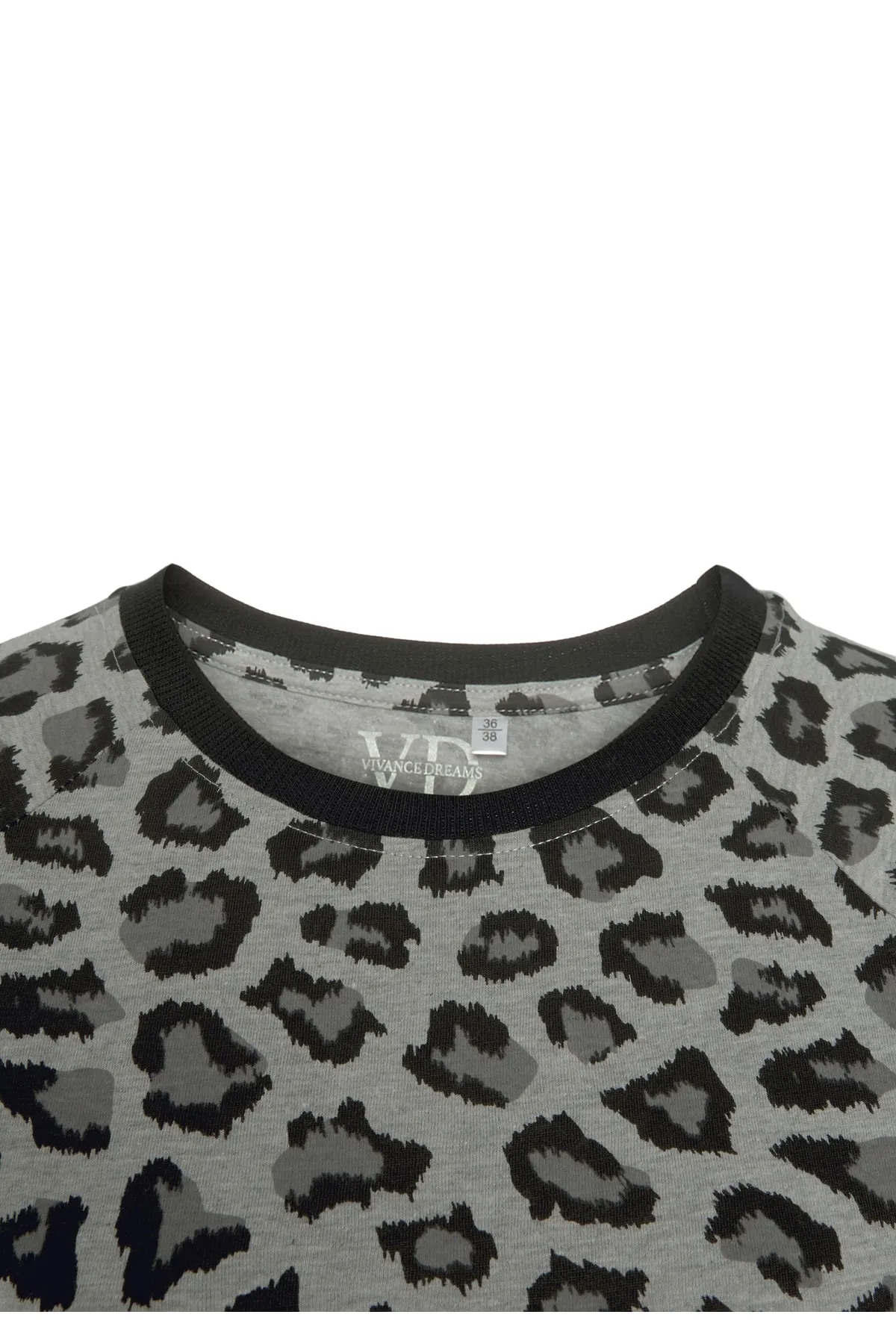 Vivance  Pyjama set - Grau - Unifarben