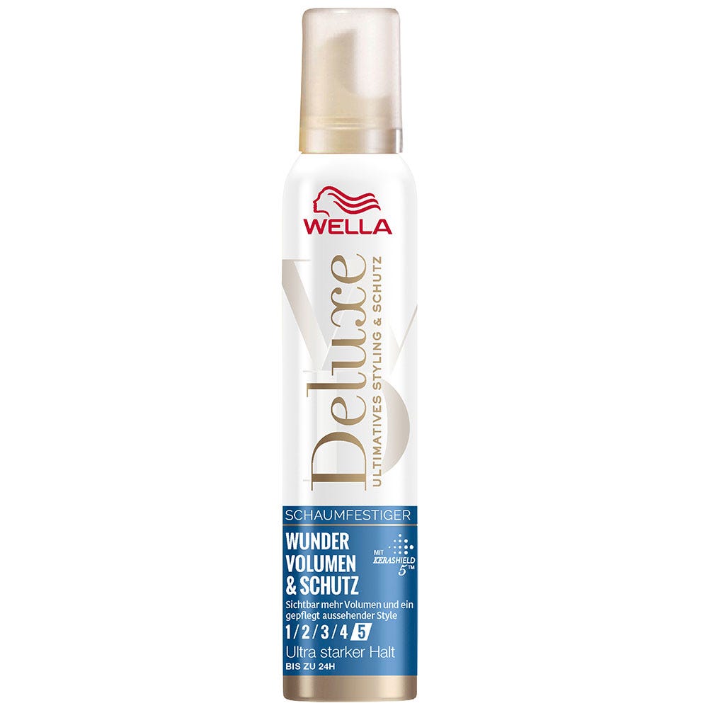 Wella Deluxe Wunder Volumen & Schutz Schaumfestiger 200 ml