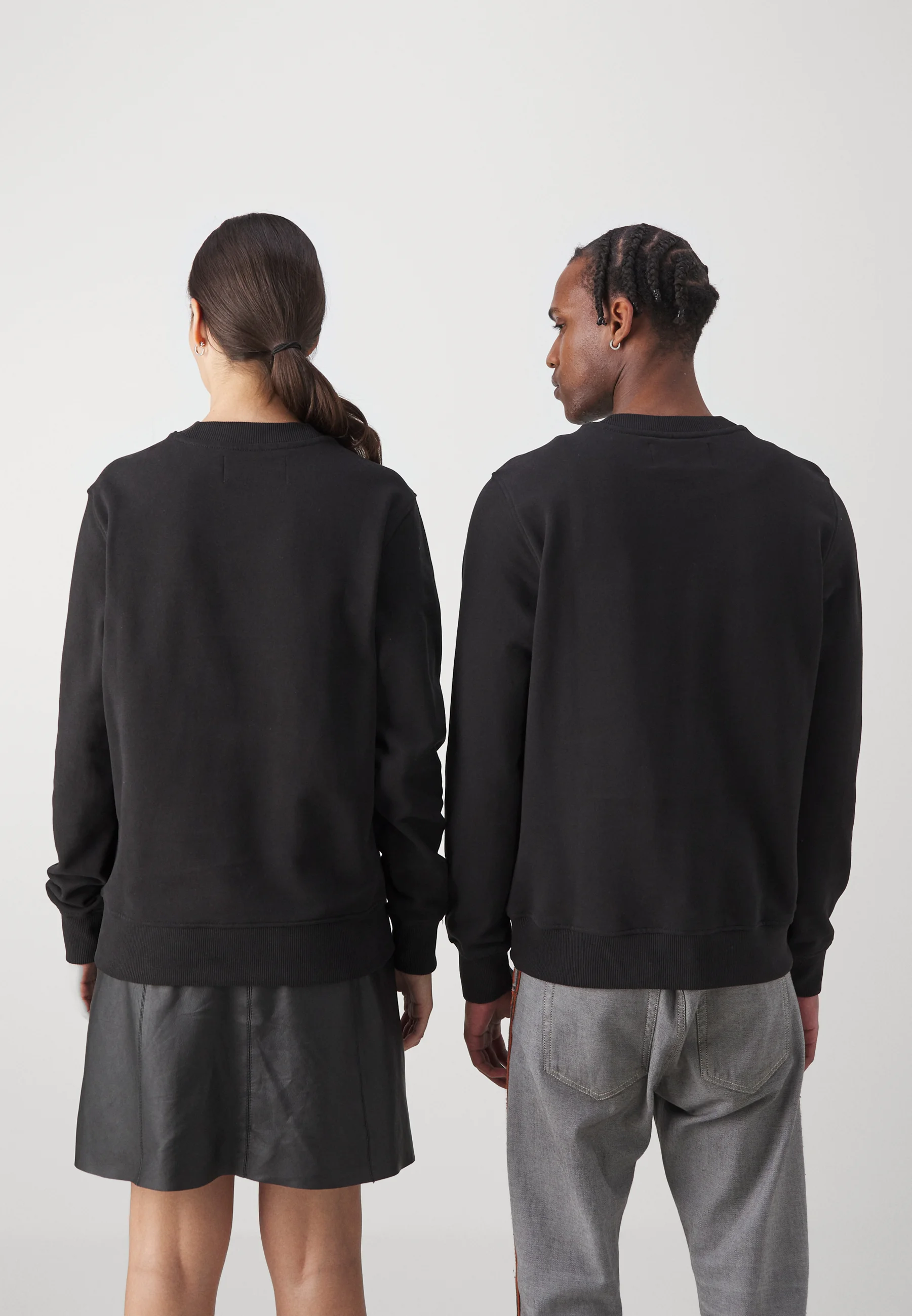 Calvin Klein Jeans DIFFUSED STACKED UNISEX - Sudadera