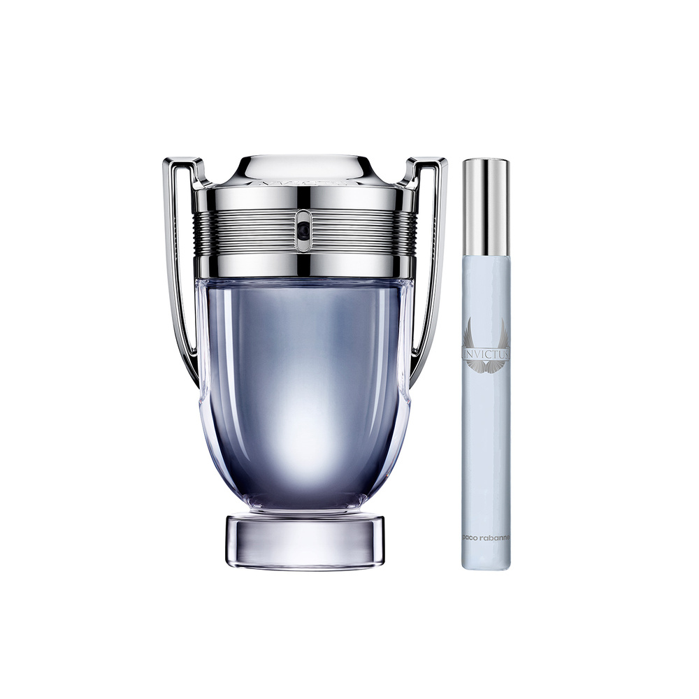 Paco Rabanne COFFRET INVICTUS EAU DE TOILETTE 100ML ET SPRAY DE VOYAGE 10ML