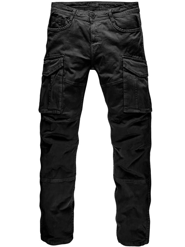 Amaci&Sons Cargo Jogger-Chino WYATT in Schwarz günstig kaufen