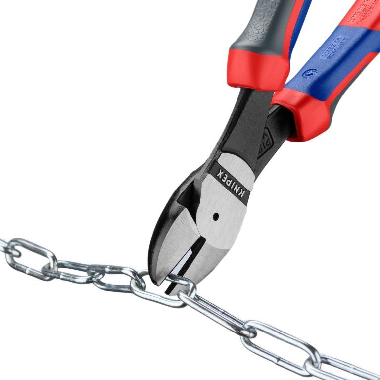 Clește de tăiere laterală Knipex 74 02 200, presiune/confort 200 mm