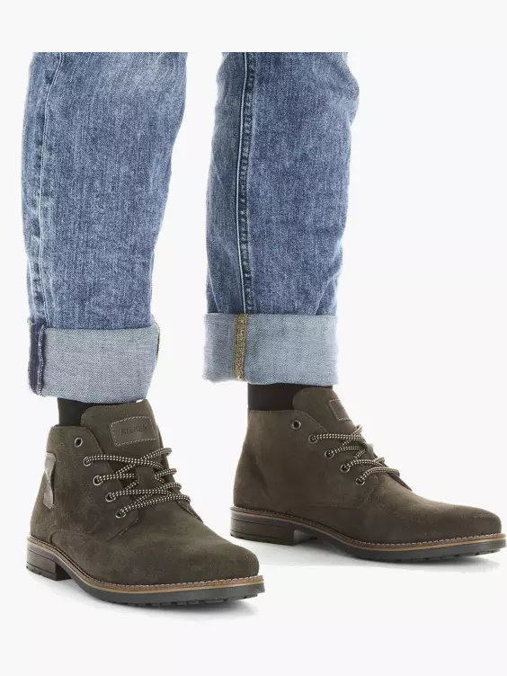 Rieker Herren Schnürstiefel