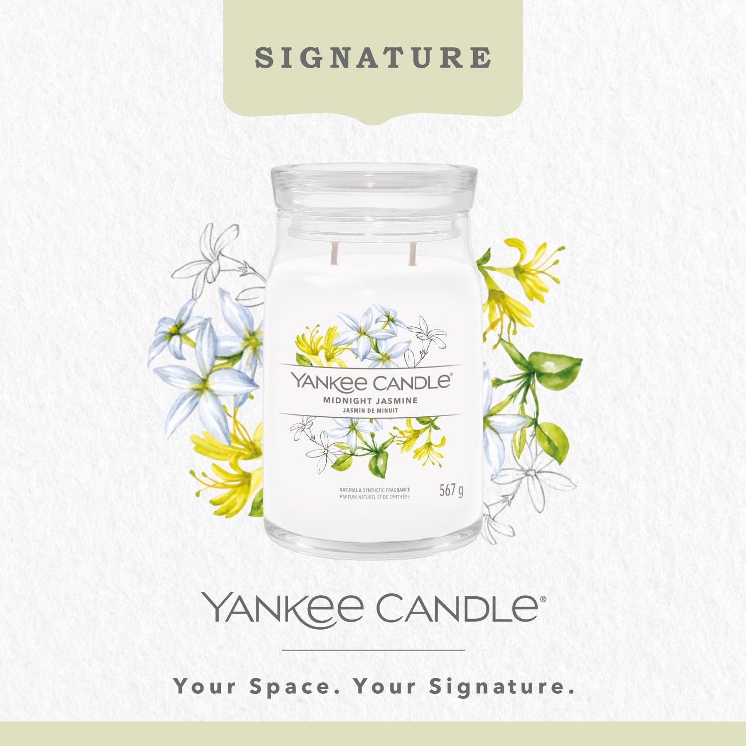Świeca YANKEE CANDLE Północny jaśmin