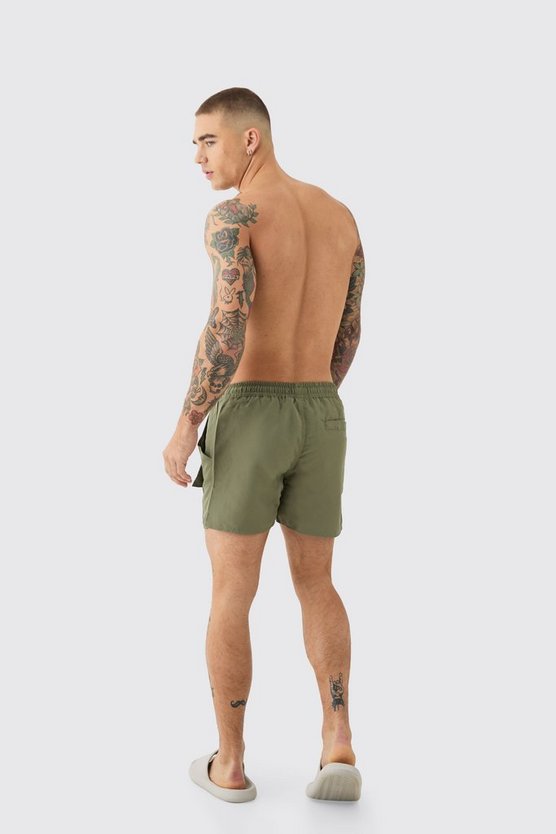 Badehose mit Cargo-Taschen